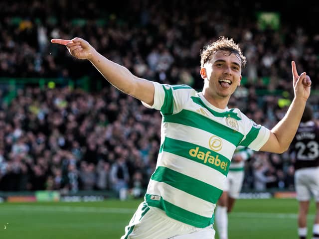 Callum Osmand and Celtic were in fine form against Hearts.