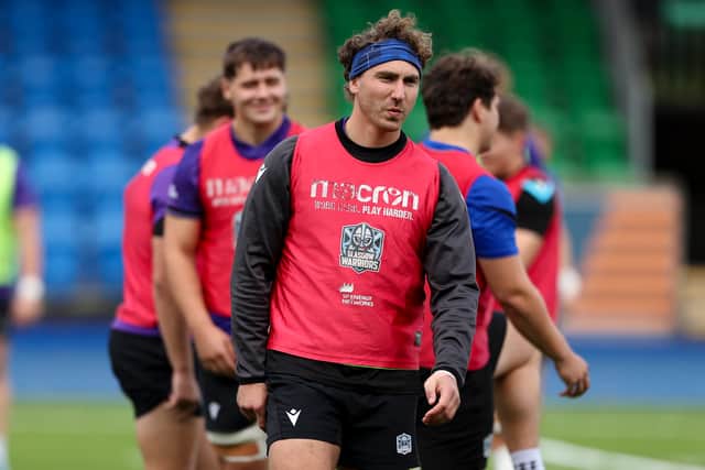 Jamie Ritchie signed for Glasgow Warriors this summer but has so fan been unavailable for selection (Pic: SNS)