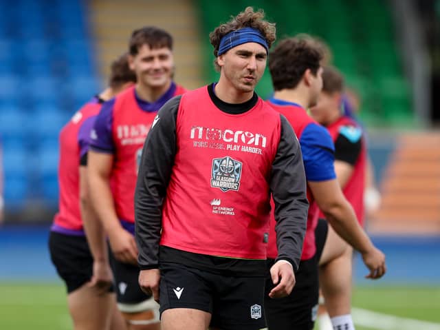 Jamie Ritchie signed for Glasgow Warriors this summer but has so fan been unavailable for selection (Pic: SNS)