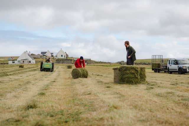 Fair Isle has a resident population of between 50 and 60 people with a strong, supportive community part of the attraction for many
