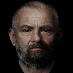 Facial reconstruction of man from Inveresk