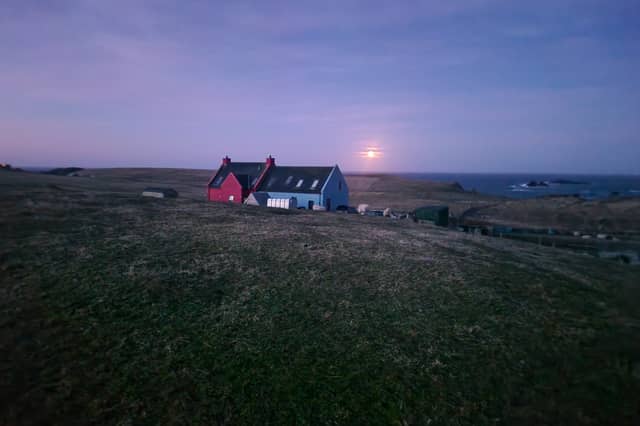 A new family is being sought for a five-bedroom house and croft in Fair Isle. PIC: NTS