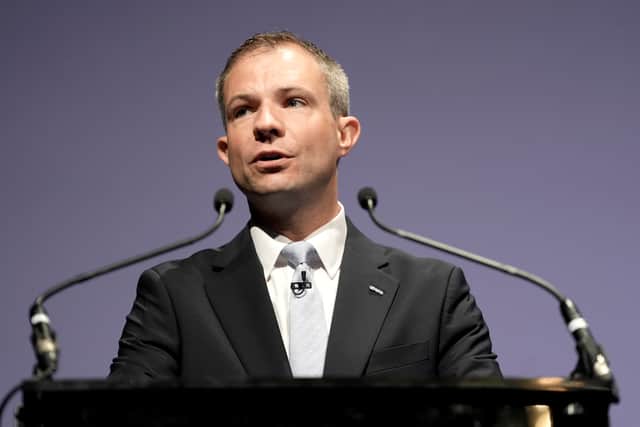 Andrew Bowie called for the Scottish Government to finalise its stance on oil and gas (Stefan Rousseau/PA)