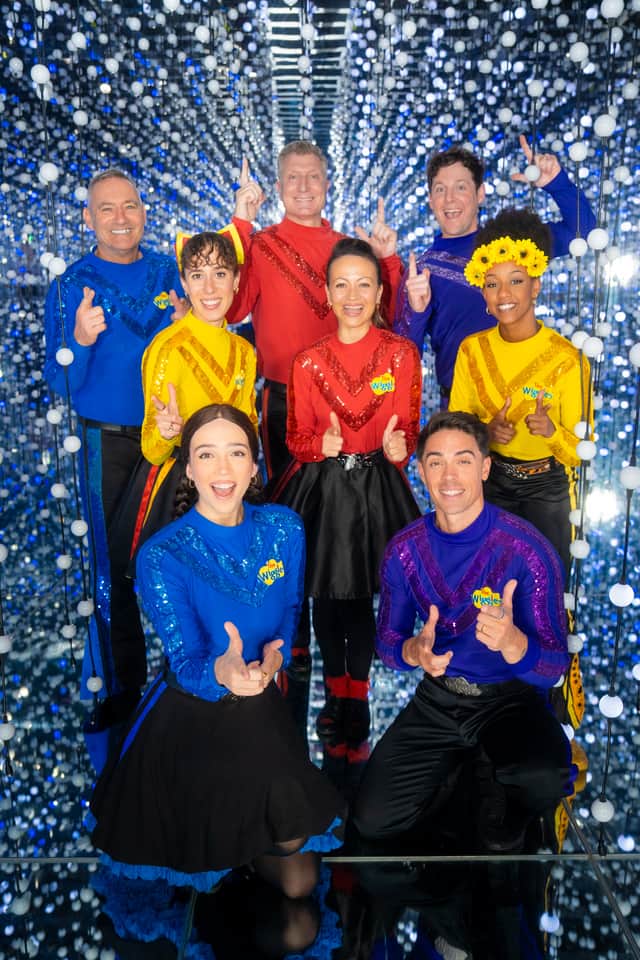 The Wiggles cast.