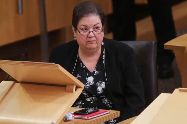 Scottish Labour health spokesperson, Jackie Baillie