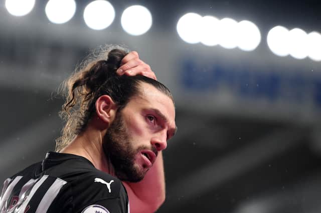 Carroll was approached by Scotland during his time at Newcastle United in 2008.