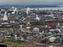 The closure of the Grangemouth oil refinery was a blow to the economy, but new opportunities are emerging. Picture: Jeff J Mitchell