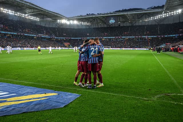 Trabzonspor now play at the state-of-the-art Papara Park. (Photo by Ozan KOSE / AFP) (Photo by OZAN KOSE/AFP via Getty Images)