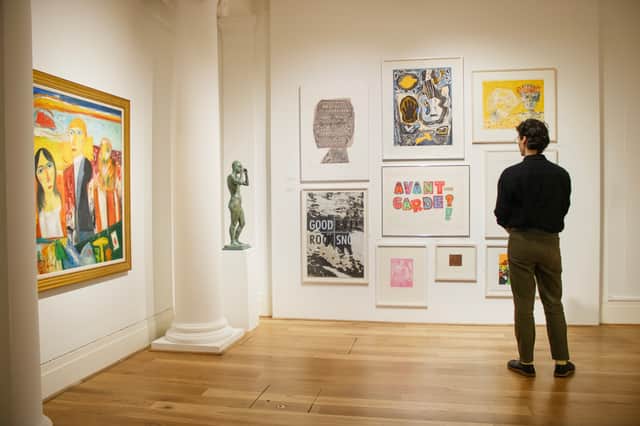 Installation view of 200 Years at the RSA, Edinburgh