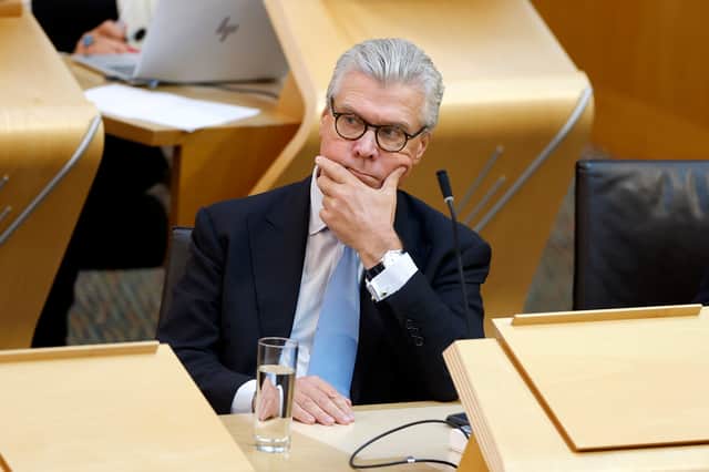 Reform UK leader in Scotland, Malcolm Offord