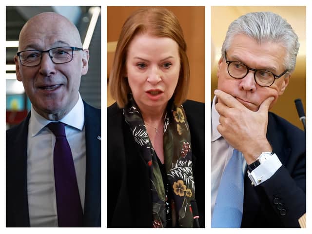 First Minister John Swinney has welcomed Amanda Bland quitting Reform UK to stand as an independent MSP