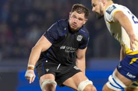 Scotland international lock Alex Craig has signed a new contract with Glasgow Warriors (Pic: SNS)