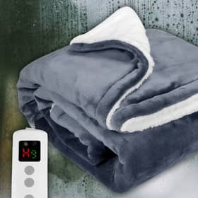 The PROALLER heated throw has topped Amazon's Home & Kitchen best-seller chart as temperatures fall, with the electric blanket currently reduced to £25.49.
