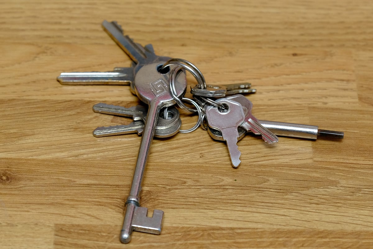 Mystery keys and failing relationships are the things Brits hold onto for too long
