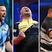 The three current highest-earners in the world of darts.