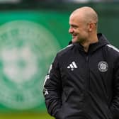 Assistant manager Shaun Maloney during a Celtic MD-1 training session at the Lennoxtown ahead of the Europa League match against Celta Vigo. (Photo by Craig Williamson / SNS Group)
