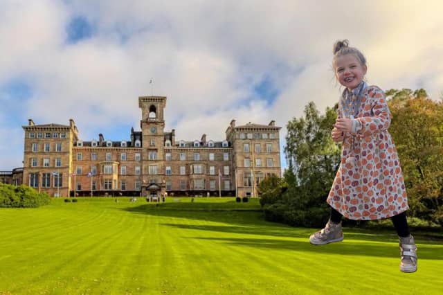 The event at Dunblane Hydro will raise money to help children like Poppy Neale, from Glasgow, who have the rare neurodevelopmental disorder Rett Syndrome.