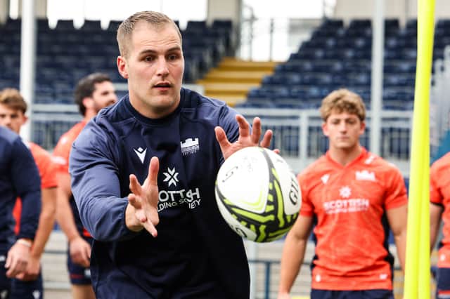 Duhan van der Merwe is back in the Edinburgh Rugby starting team.