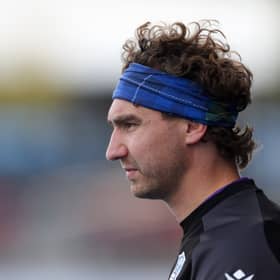 Jamie Ritchie during a Glasgow Warriors training Session at Scotstoun Stadium.
