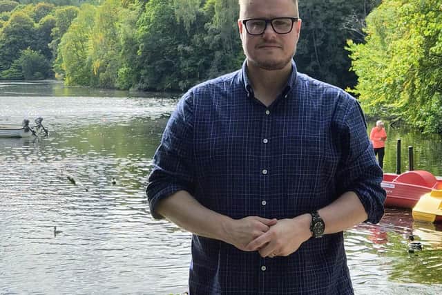 Graeme Gunn had been a chef for years, and has now retrained.