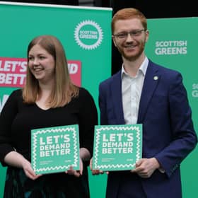 Scottish Green co-leaders Ross Greer and Gillian Mackay