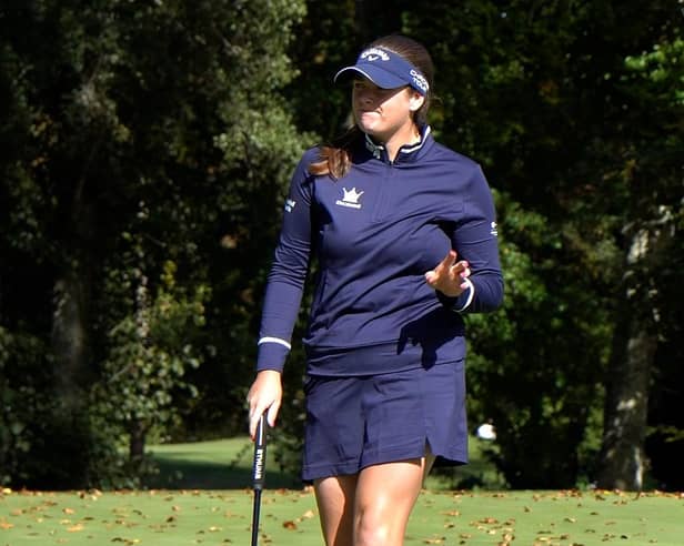 Lorna McClymont pictured during the Super Bock Ladies Open at Vidago Palace Golf in Portugal