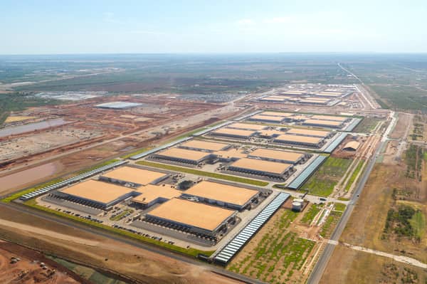 This data centre in Texas shows how enormous they can be. Picture: Brandon Bell