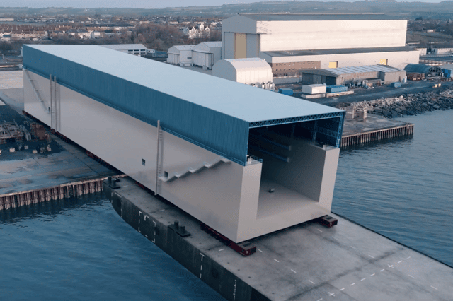 Floating docks simulation
