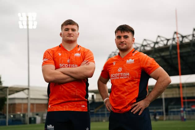 Ollie and Jerry Blyth-Lafferty, Edinburgh Rugby's front-row brothers.