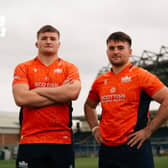 Ollie and Jerry Blyth-Lafferty, Edinburgh Rugby's front-row brothers.