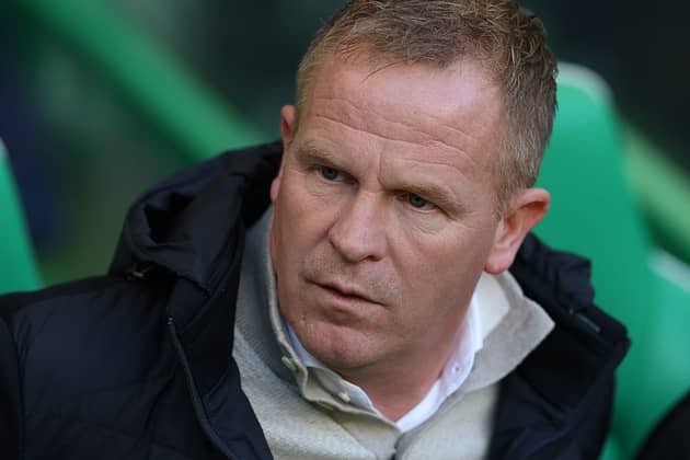  Hearts Head Coach Wouter Vrancken 