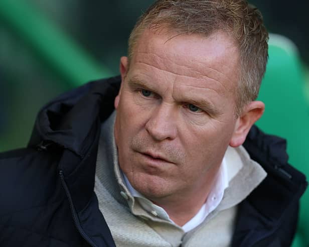  Hearts Head Coach Wouter Vrancken 