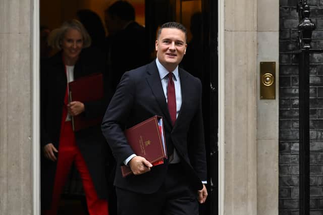 Secretary of State for Defence Wes Streeting leaves this week's cabinet meeting at 10 Downing Street