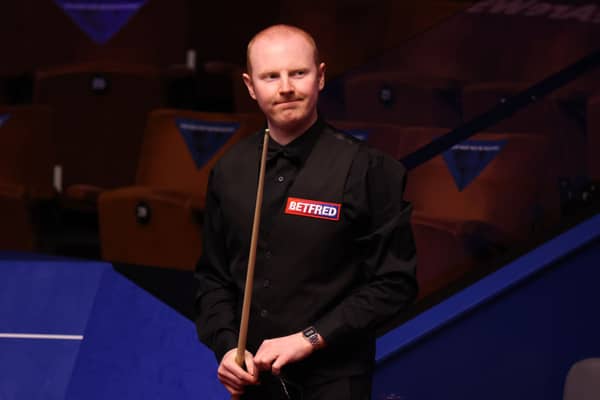 Scotland's Anthony McGill is in action today.