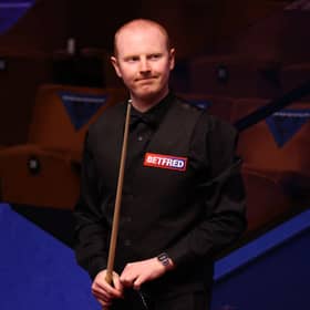 Scotland's Anthony McGill is in action today.