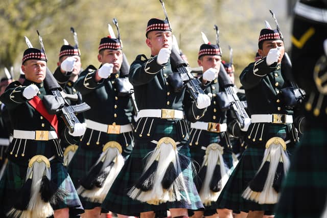 Scottish soldiers have played a part in some of history's most decisive moments. Picture: Jeff J Mitchell