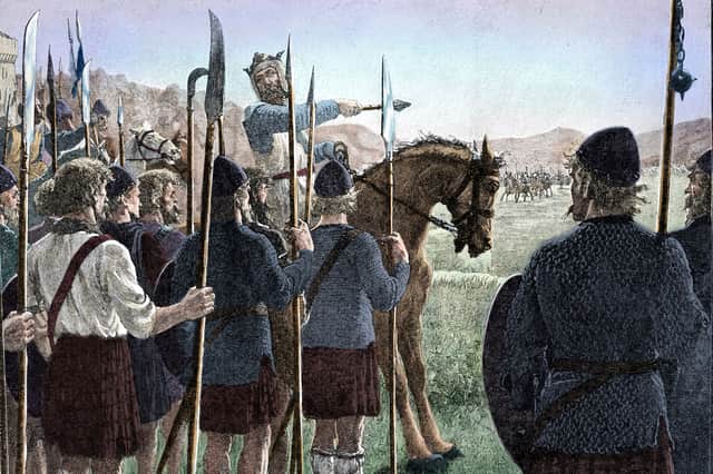 Robert the Bruce knew he couldn't beat the English army on their own terms at Bannockburn but he managed to find a way. Picture: Culture Club