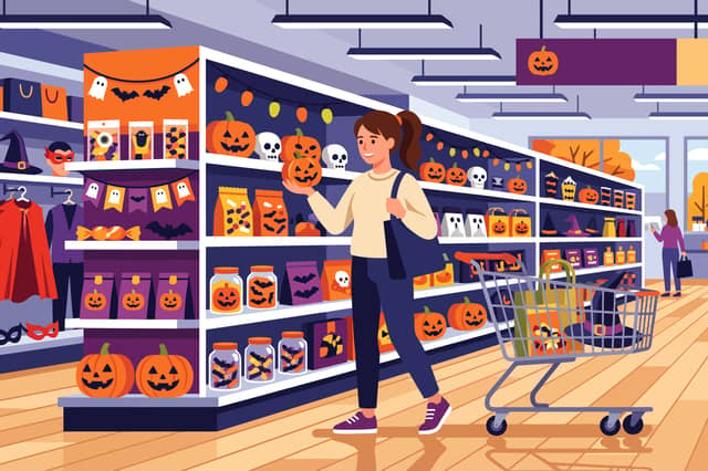 Shops are groaning with Halloween goodies