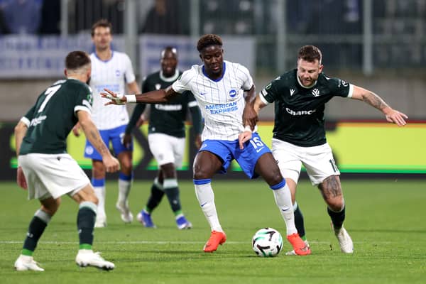 Czech side pull off huge Conference League shock just months after Rangers win with draw against Brighton. Cr: Getty Images.