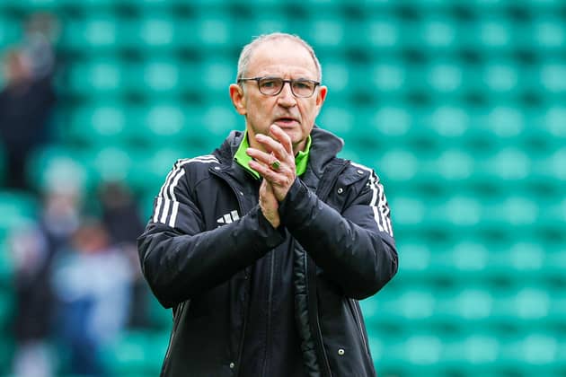 Celtic manager Martin O'Neill has decisions to make over two key positions against Hibs this Sunday. Cr: SNS Group.