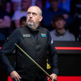 Mark Williams is hoping to bag a spot in the final today.