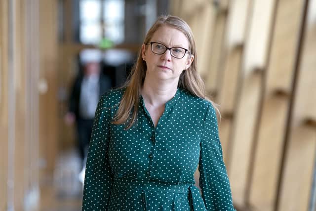 SNP social justice secretary Shirley-Anne Somerville