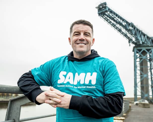 Clydebank dad-of-three Shaun Ennis has set off on a 314-mile challenge across Scotland in memory of his brother Christopher, who died by suicide aged 35