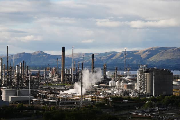 The Grangemouth refinery