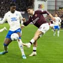 Emmanuel Fernandez and Rangers drew 2-2 against Hearts.