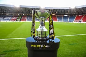 Rangers and Aberdeen meet in the Premier Sports Cup semi-finals at Hampden on Saturday.