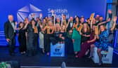 Winners at the Scottish Financial Enterprise Awards.
