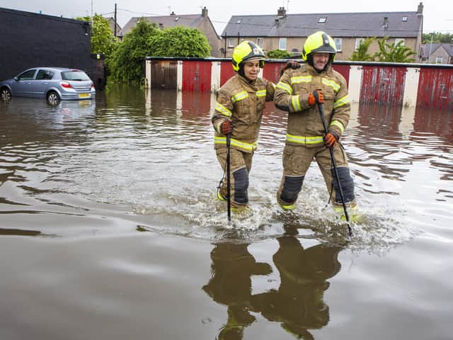 Researchers from the University of Glasgow and Ume University in Sweden analysed data collected since the 1960s on flood peaks and daily temperature in locations across Europe. Picture: SWNS