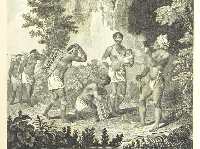Chief Chatoyer of the Garifuna (right) - then known as the Black Caribs - who was killed by Alexander Leith from Aberdeenshire in 1795. Chatoyer is considered a national hero in St Vincent. PIC: Creative Commons.