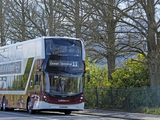 Buses could avoid Edinburgh city centre in the future following a successful trial on Hogmanay. PIC: Neil Hanna/TSPL.